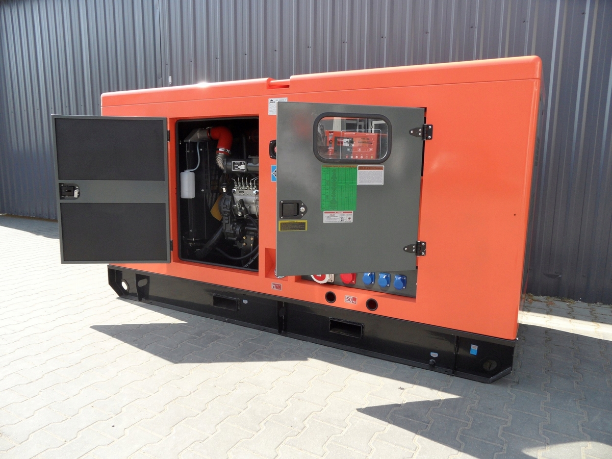 Riadený generátor 80kW 110KVA SZR ATS DIESEL